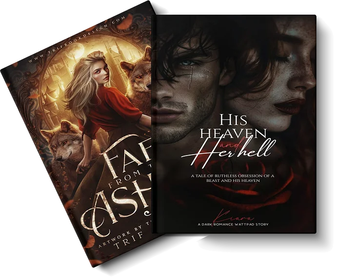 Fiction book covers portfolio
